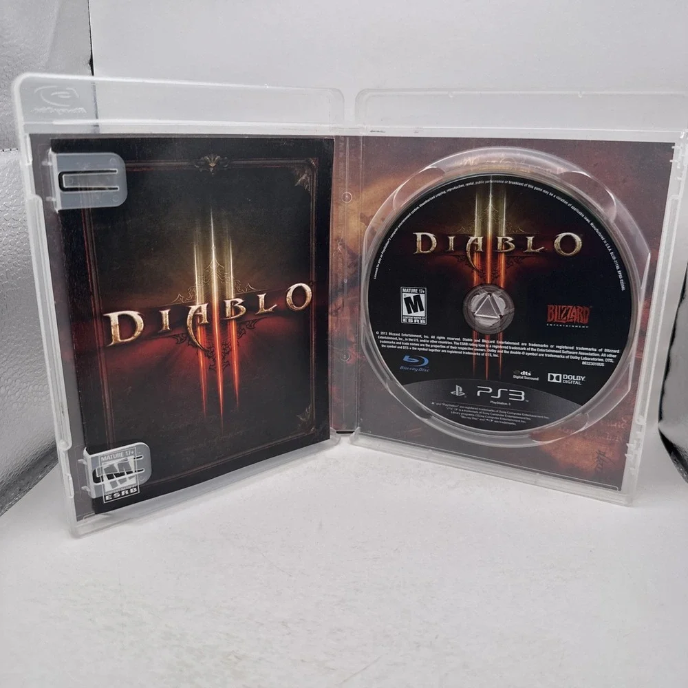 Diablo III 3 Sony PlayStation 3 2003 PS3 CIB Complete Manual Minty Disc Blizzard